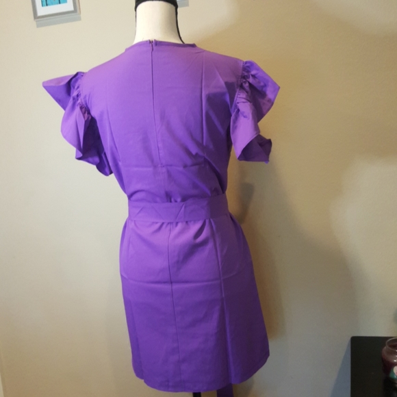 💖SALE💖Ruffle Sleeve Mini Tie Belt - Picture 8 of 10